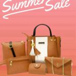 Elegant Women's 5-Piece Leather Handbag Set